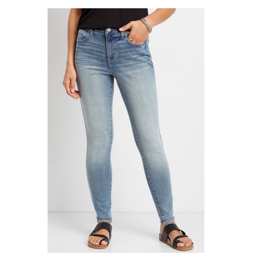 Maurice’s High Rise Denim Flex Jeggings